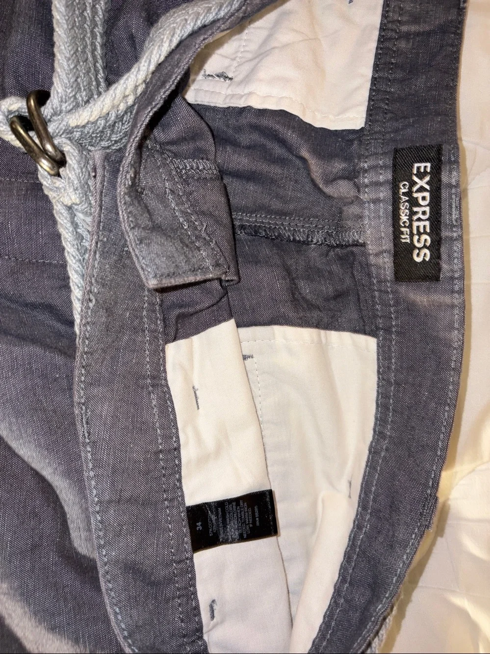 Express visible bright fabrics
